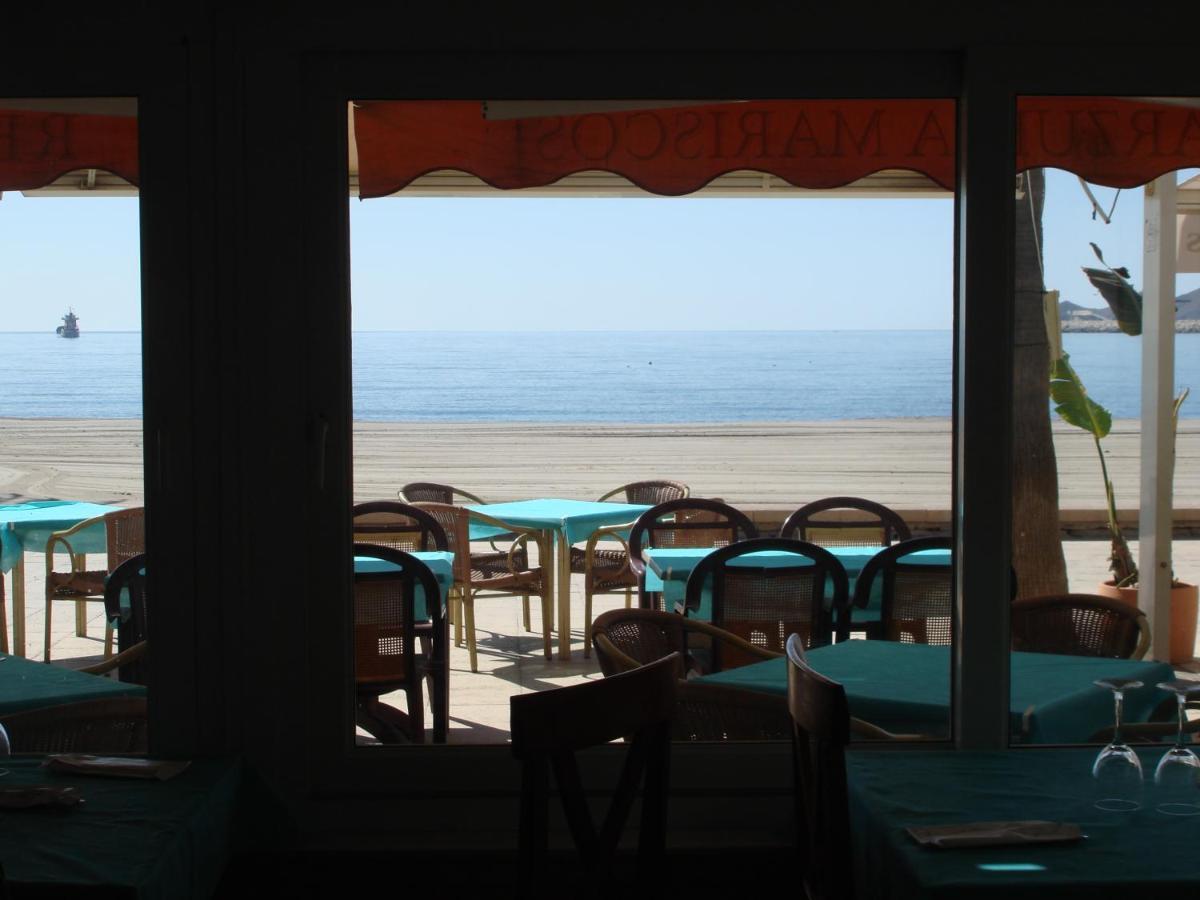 Pension Sol Y Playa Carboneras Exteriör bild